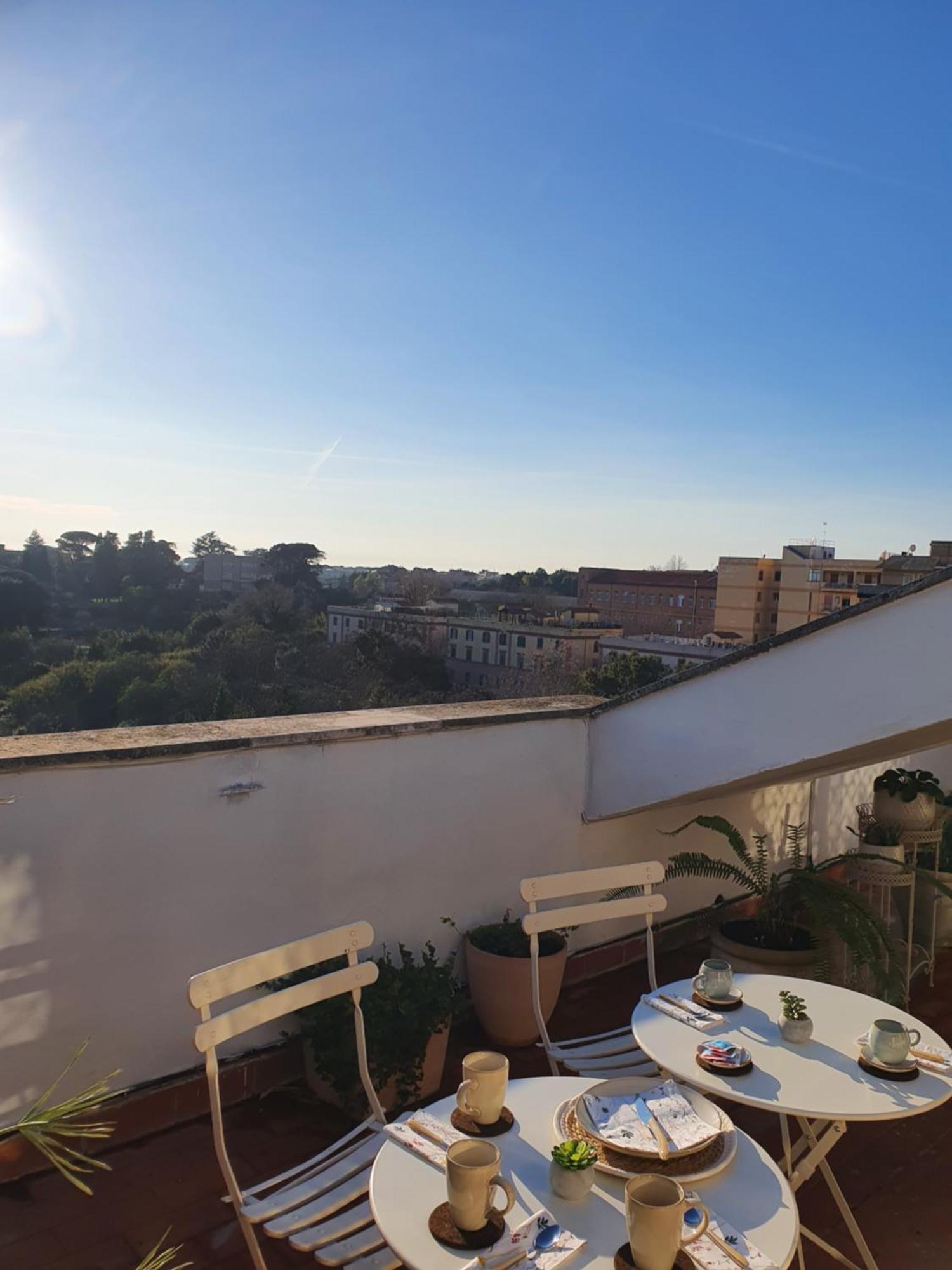 Appartamento "La Terrazza Di Giacinta" Roma Ngoại thất bức ảnh