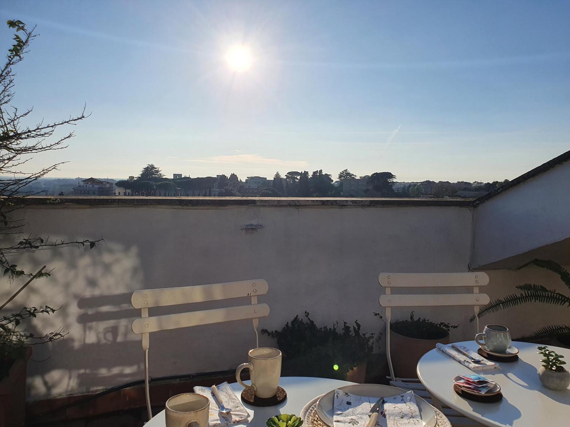 Appartamento "La Terrazza Di Giacinta" Roma Ngoại thất bức ảnh
