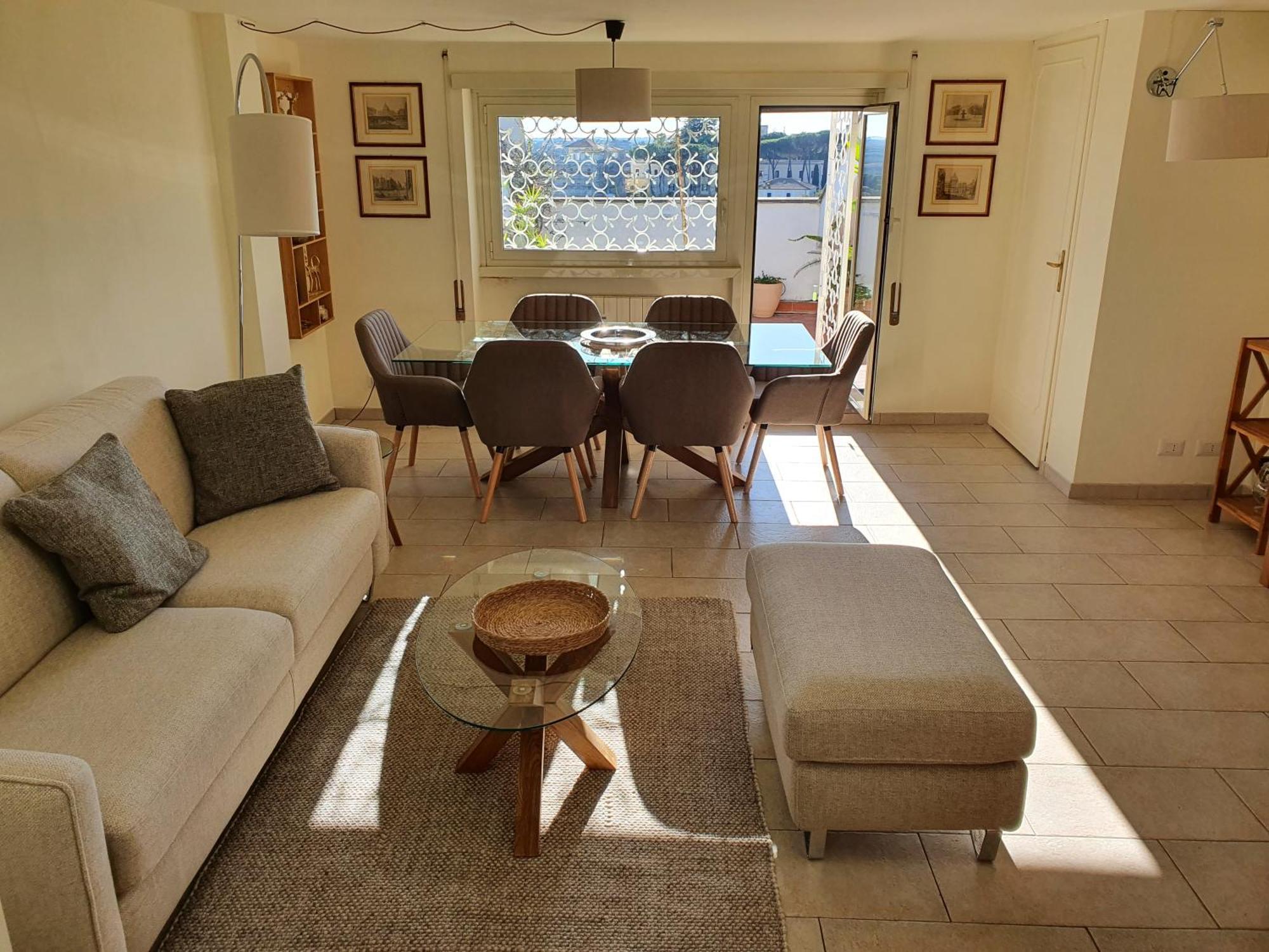 Appartamento "La Terrazza Di Giacinta" Roma Ngoại thất bức ảnh